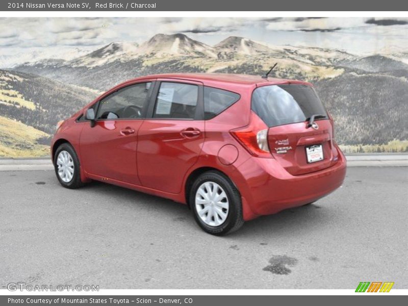 Red Brick / Charcoal 2014 Nissan Versa Note SV