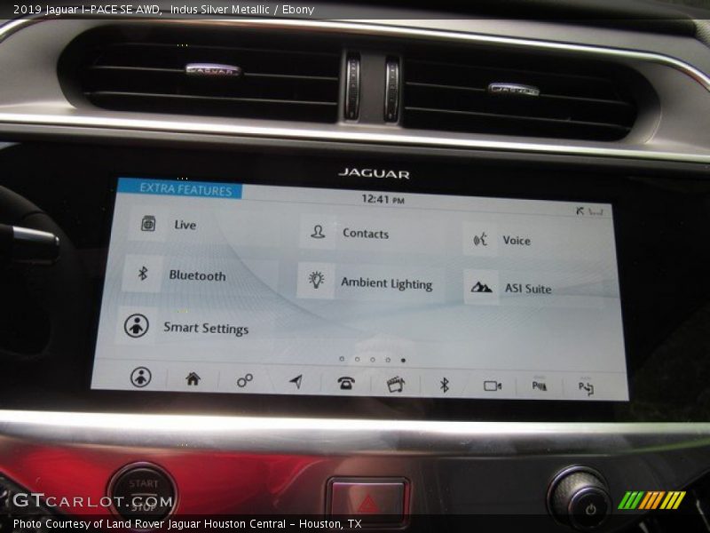 Indus Silver Metallic / Ebony 2019 Jaguar I-PACE SE AWD