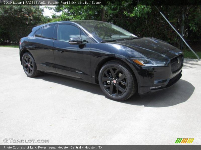  2019 I-PACE SE AWD Farallon Pearl Black Metallic
