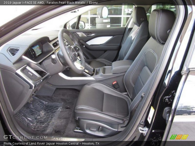  2019 I-PACE SE AWD Ebony Interior
