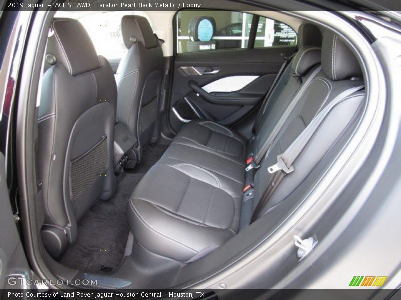 Rear Seat of 2019 I-PACE SE AWD