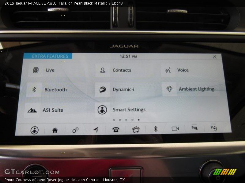 Farallon Pearl Black Metallic / Ebony 2019 Jaguar I-PACE SE AWD