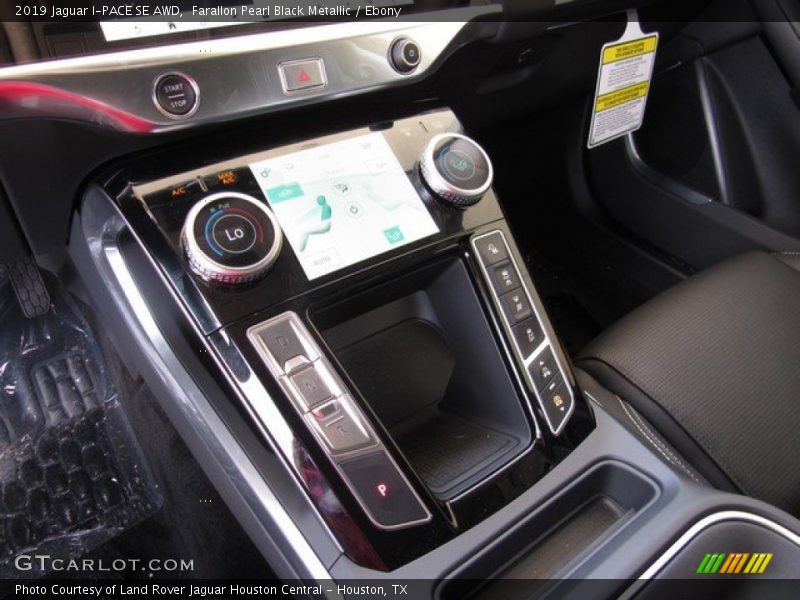 Controls of 2019 I-PACE SE AWD