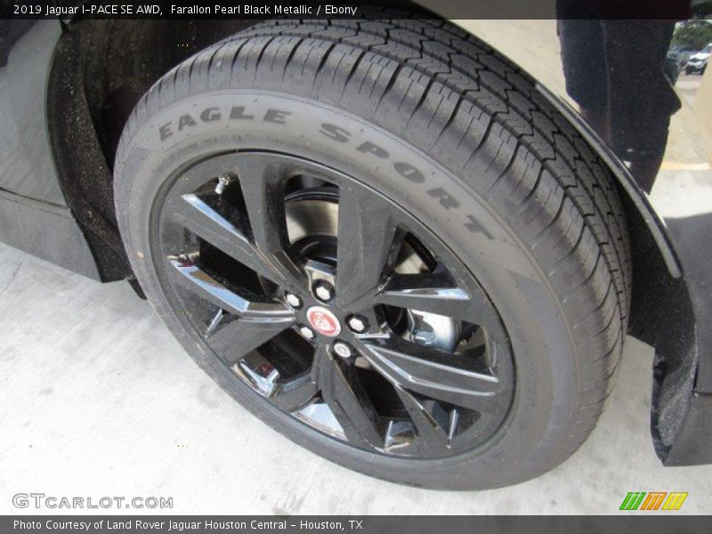 Farallon Pearl Black Metallic / Ebony 2019 Jaguar I-PACE SE AWD