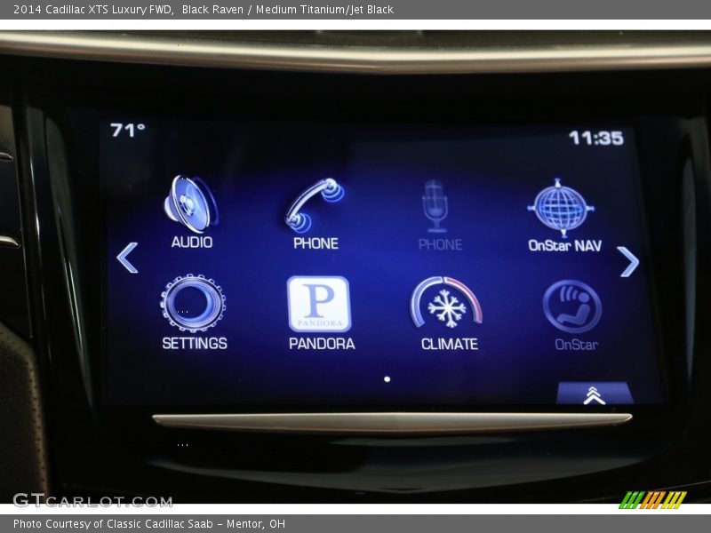 Black Raven / Medium Titanium/Jet Black 2014 Cadillac XTS Luxury FWD