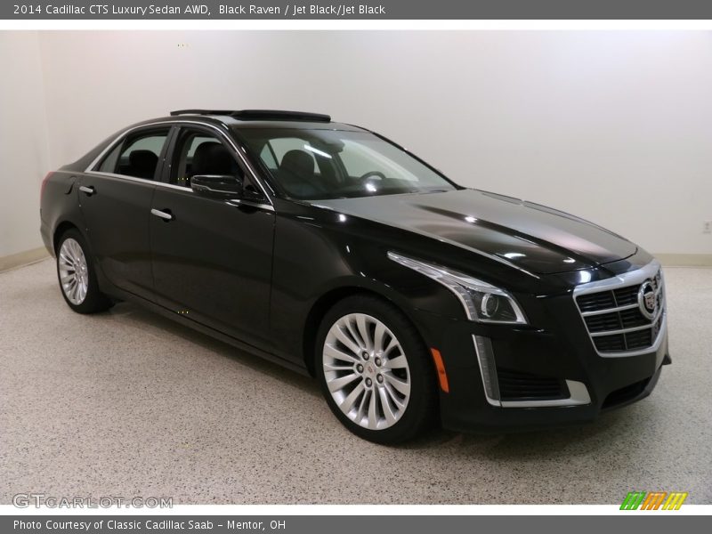 Black Raven / Jet Black/Jet Black 2014 Cadillac CTS Luxury Sedan AWD