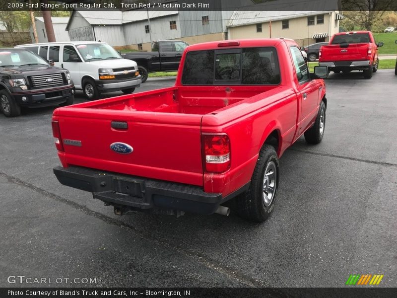 Torch Red / Medium Dark Flint 2009 Ford Ranger Sport Regular Cab