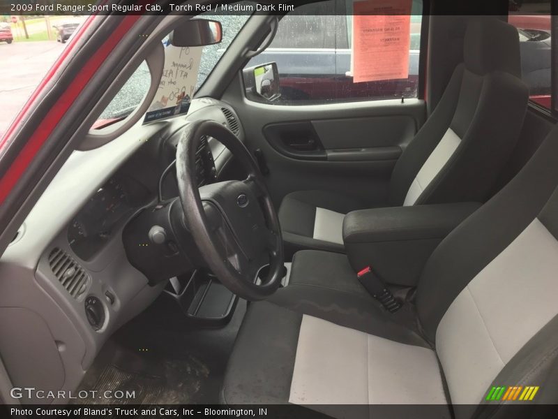 Torch Red / Medium Dark Flint 2009 Ford Ranger Sport Regular Cab