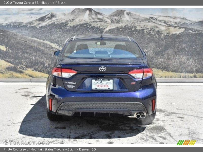 Blueprint / Black 2020 Toyota Corolla SE