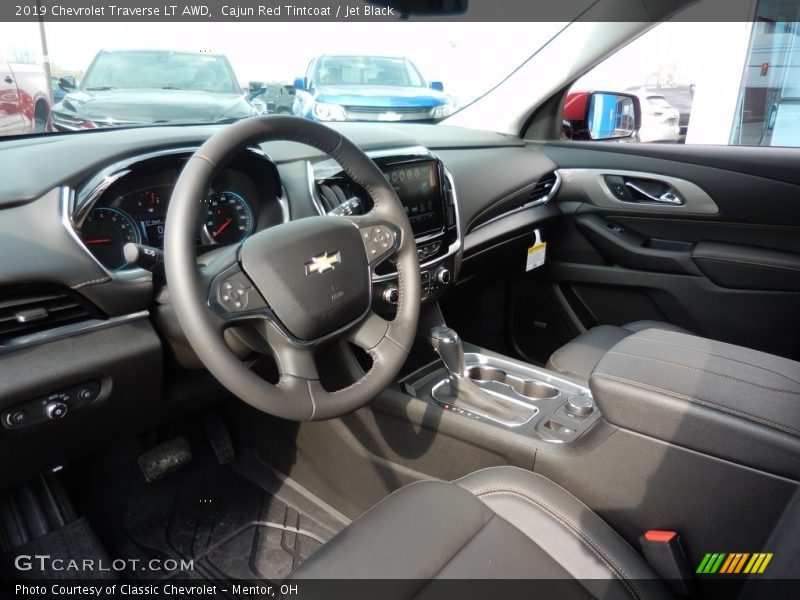 Cajun Red Tintcoat / Jet Black 2019 Chevrolet Traverse LT AWD