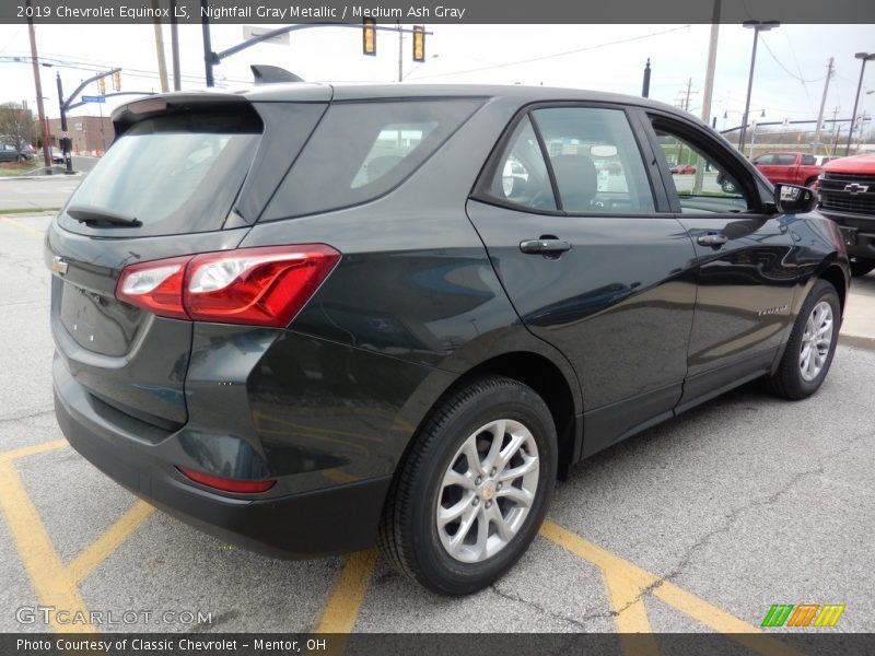 Nightfall Gray Metallic / Medium Ash Gray 2019 Chevrolet Equinox LS