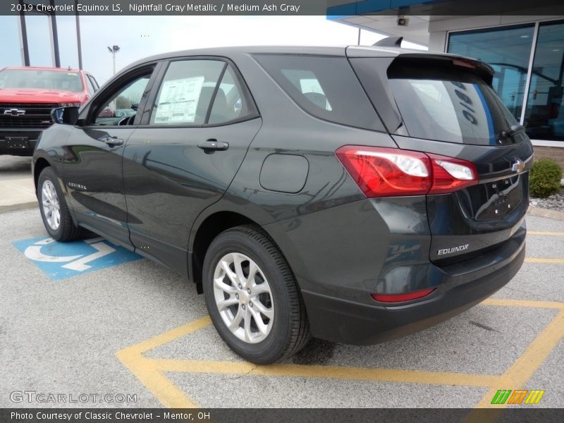 Nightfall Gray Metallic / Medium Ash Gray 2019 Chevrolet Equinox LS