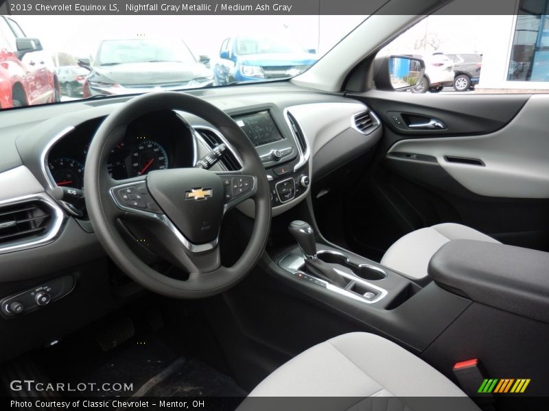 Nightfall Gray Metallic / Medium Ash Gray 2019 Chevrolet Equinox LS
