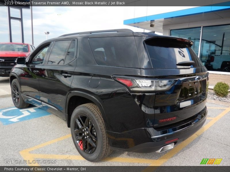 Mosaic Black Metallic / Jet Black 2019 Chevrolet Traverse Premier AWD