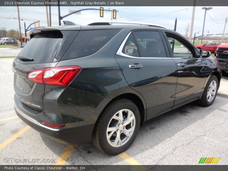 Nightfall Gray Metallic / Jet Black 2019 Chevrolet Equinox Premier AWD