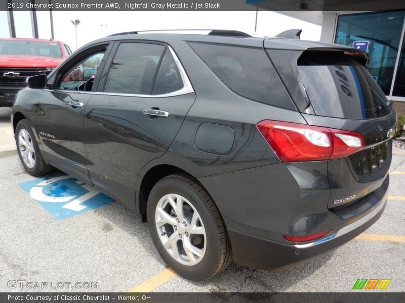 Nightfall Gray Metallic / Jet Black 2019 Chevrolet Equinox Premier AWD