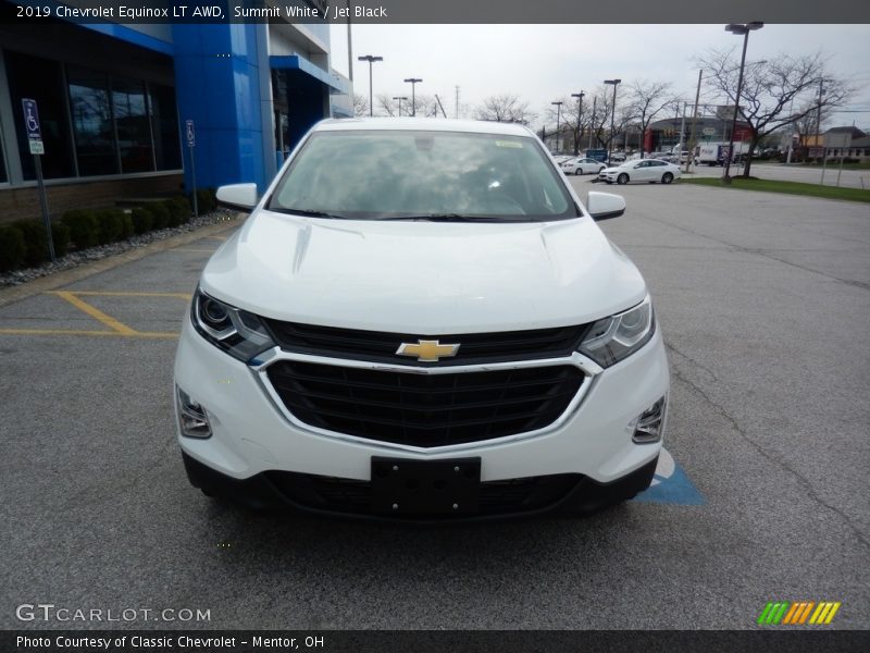Summit White / Jet Black 2019 Chevrolet Equinox LT AWD