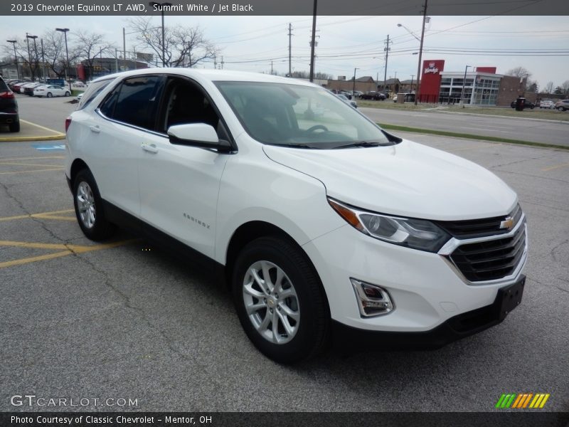 Summit White / Jet Black 2019 Chevrolet Equinox LT AWD