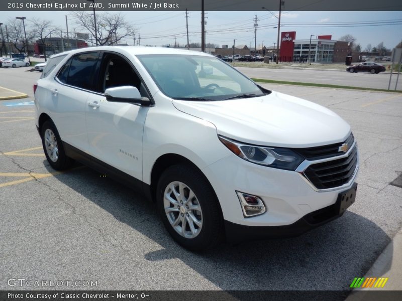 Summit White / Jet Black 2019 Chevrolet Equinox LT AWD