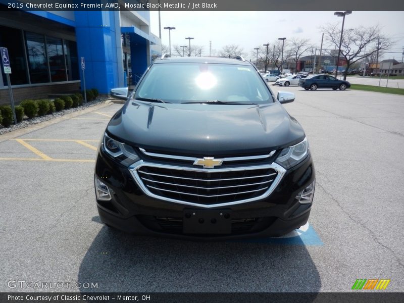 Mosaic Black Metallic / Jet Black 2019 Chevrolet Equinox Premier AWD