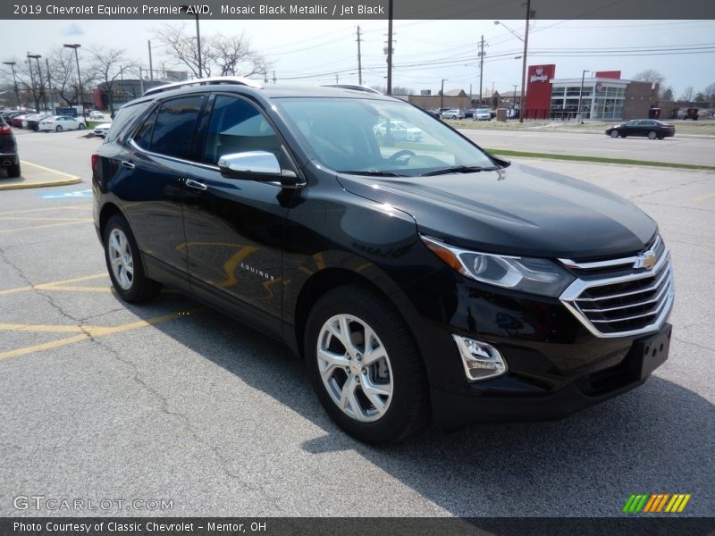 Mosaic Black Metallic / Jet Black 2019 Chevrolet Equinox Premier AWD