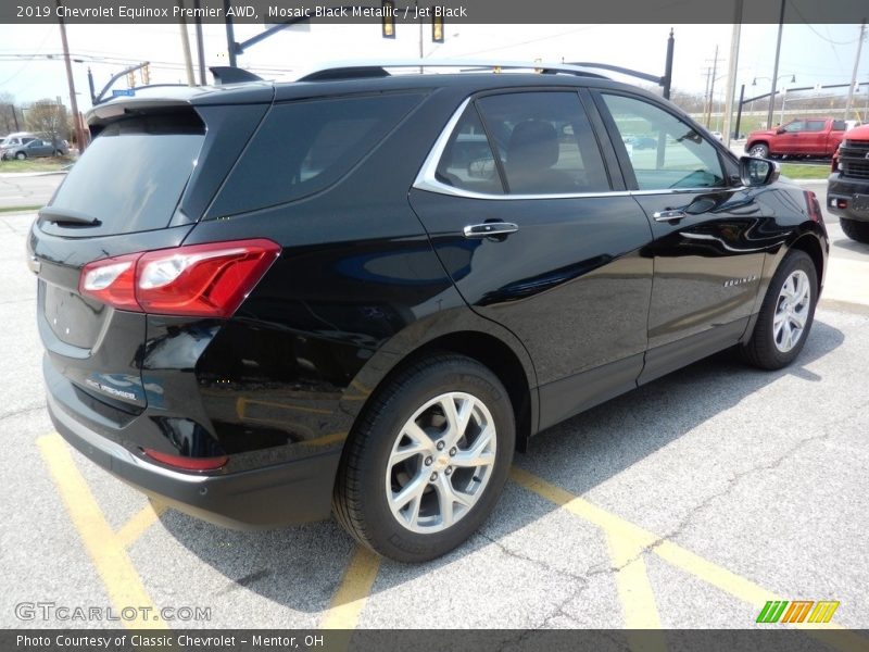Mosaic Black Metallic / Jet Black 2019 Chevrolet Equinox Premier AWD