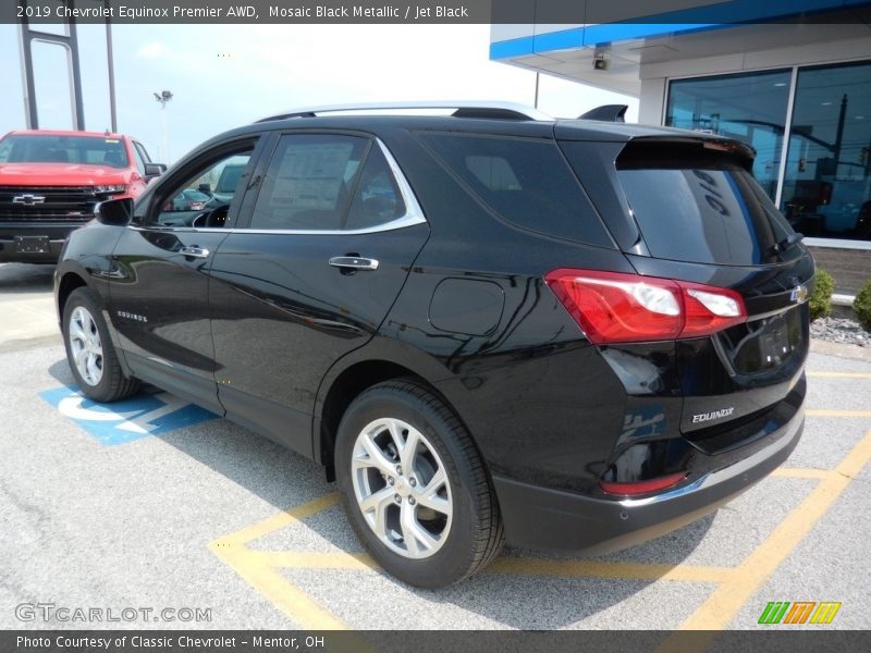 Mosaic Black Metallic / Jet Black 2019 Chevrolet Equinox Premier AWD