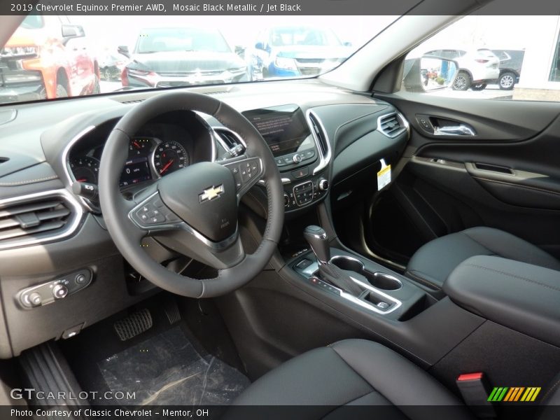Mosaic Black Metallic / Jet Black 2019 Chevrolet Equinox Premier AWD