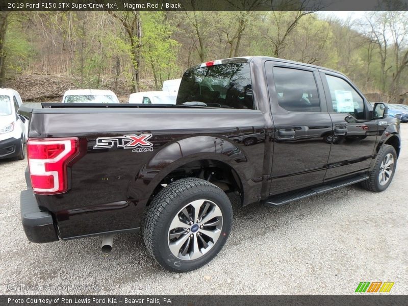 Magma Red / Black 2019 Ford F150 STX SuperCrew 4x4