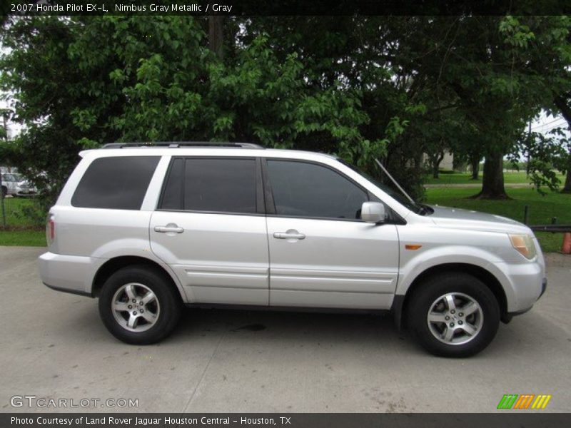 Nimbus Gray Metallic / Gray 2007 Honda Pilot EX-L