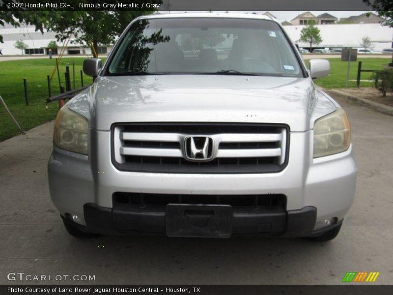 Nimbus Gray Metallic / Gray 2007 Honda Pilot EX-L