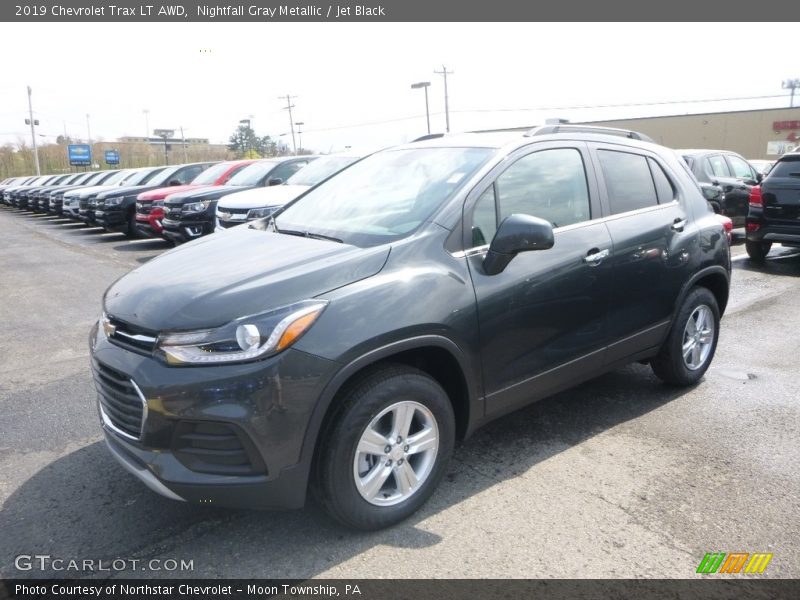 Nightfall Gray Metallic / Jet Black 2019 Chevrolet Trax LT AWD