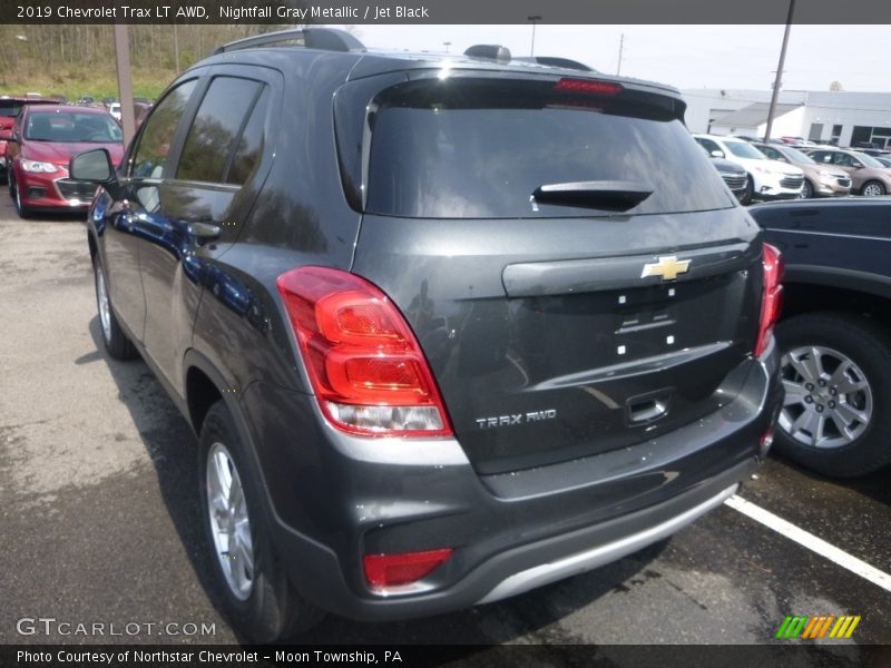Nightfall Gray Metallic / Jet Black 2019 Chevrolet Trax LT AWD