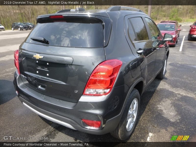 Nightfall Gray Metallic / Jet Black 2019 Chevrolet Trax LT AWD