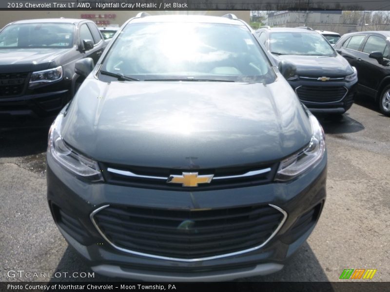 Nightfall Gray Metallic / Jet Black 2019 Chevrolet Trax LT AWD