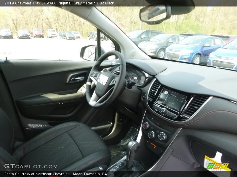 Nightfall Gray Metallic / Jet Black 2019 Chevrolet Trax LT AWD