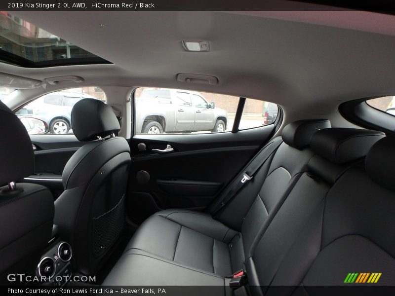 HiChroma Red / Black 2019 Kia Stinger 2.0L AWD