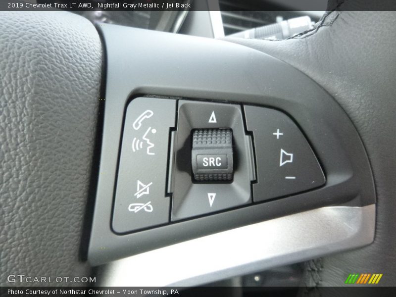 Nightfall Gray Metallic / Jet Black 2019 Chevrolet Trax LT AWD