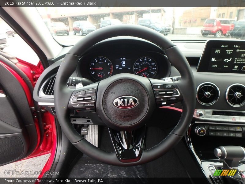  2019 Stinger 2.0L AWD Steering Wheel
