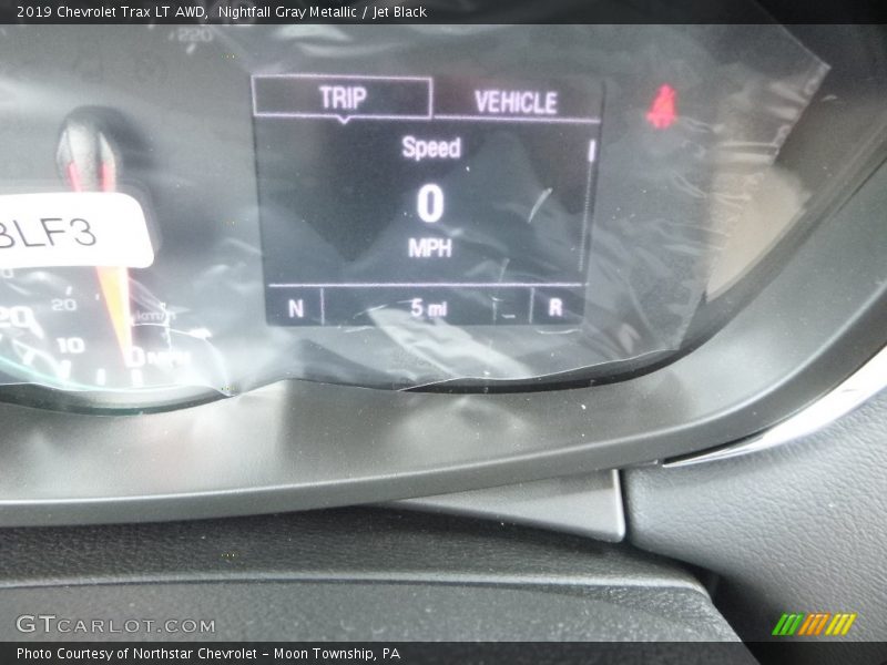 Nightfall Gray Metallic / Jet Black 2019 Chevrolet Trax LT AWD