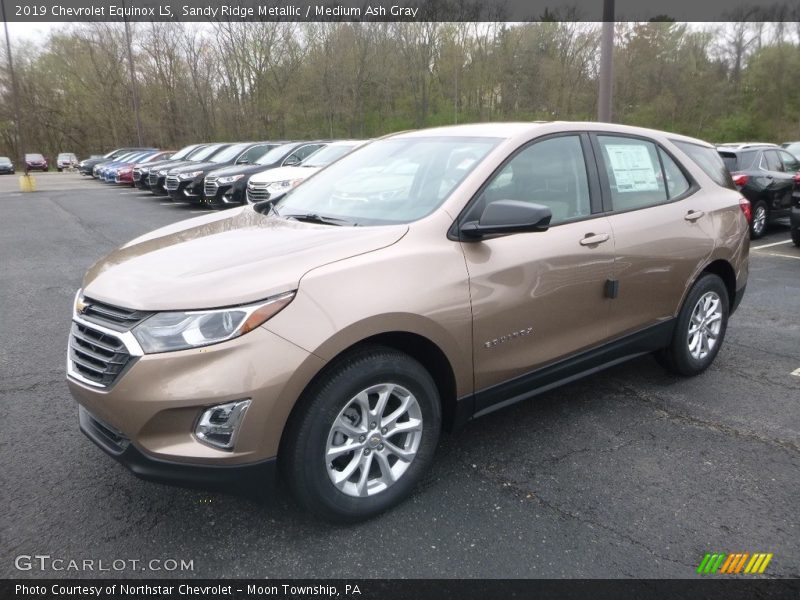 Sandy Ridge Metallic / Medium Ash Gray 2019 Chevrolet Equinox LS