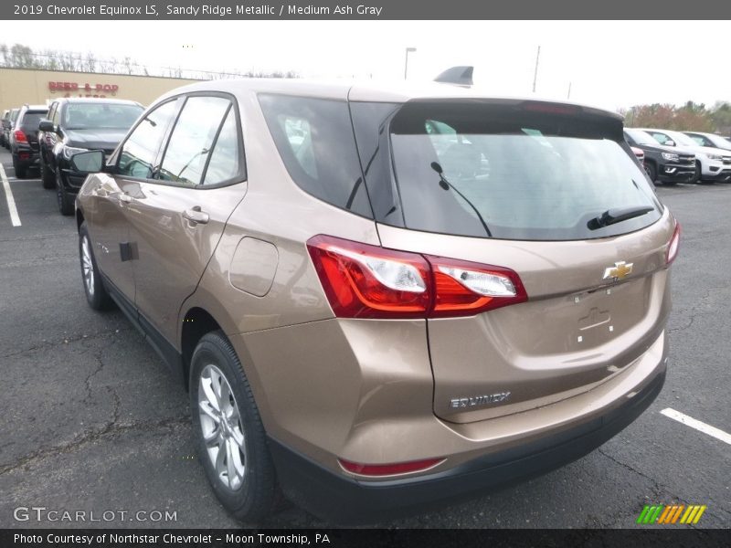 Sandy Ridge Metallic / Medium Ash Gray 2019 Chevrolet Equinox LS