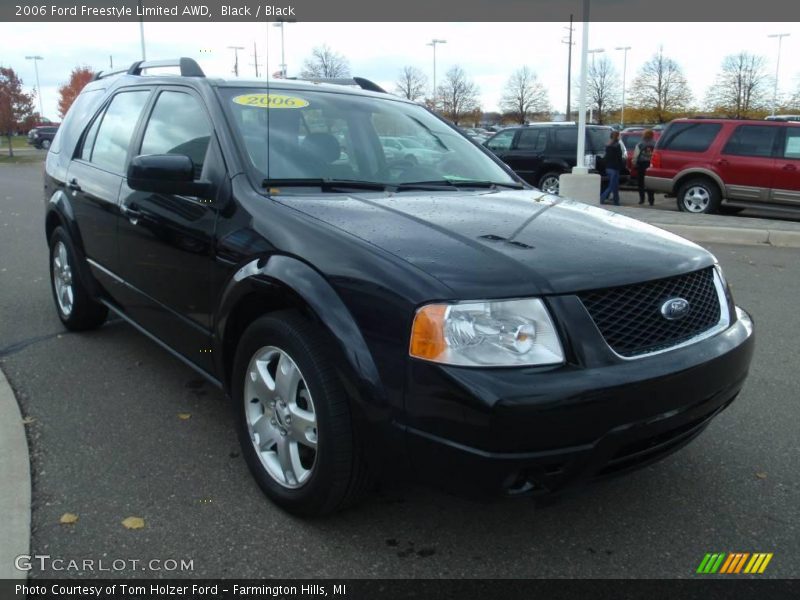 Black / Black 2006 Ford Freestyle Limited AWD