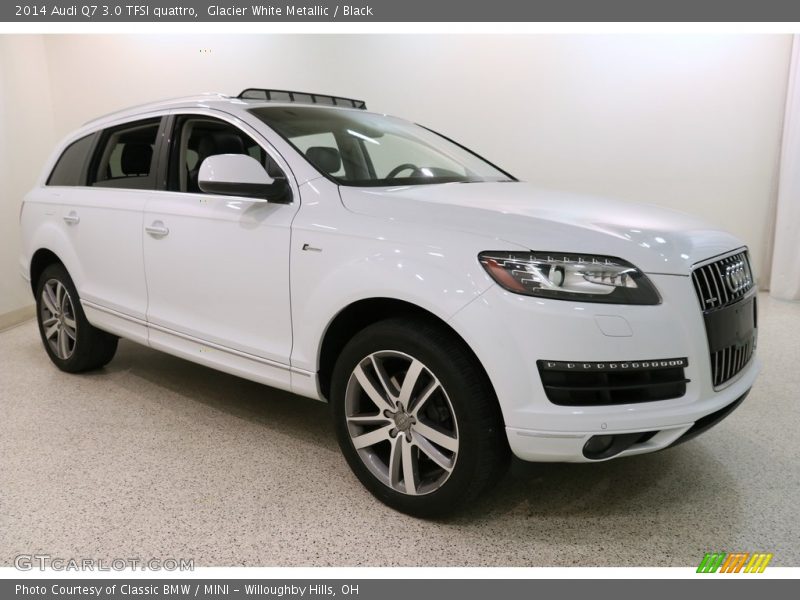 Glacier White Metallic / Black 2014 Audi Q7 3.0 TFSI quattro
