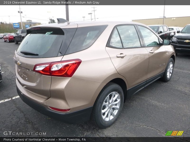 Sandy Ridge Metallic / Medium Ash Gray 2019 Chevrolet Equinox LS