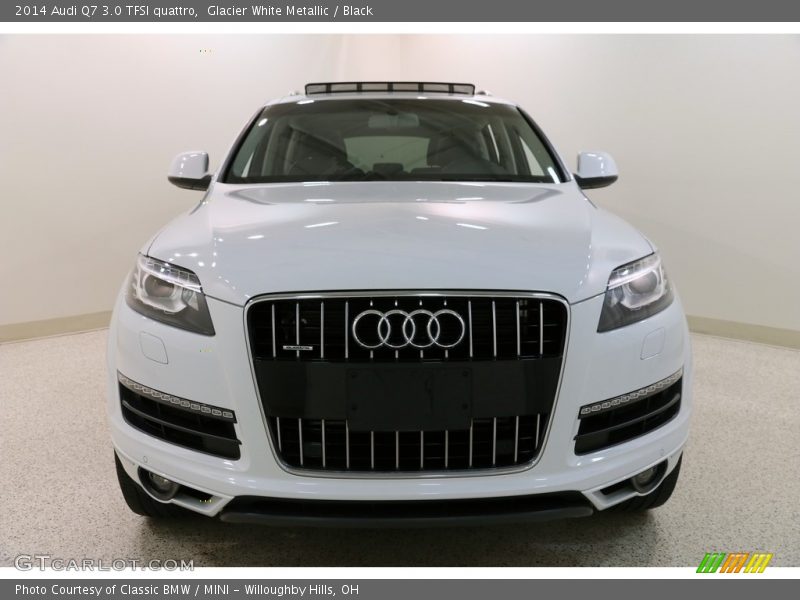 Glacier White Metallic / Black 2014 Audi Q7 3.0 TFSI quattro