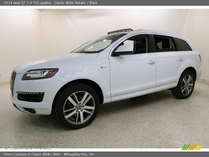 Glacier White Metallic / Black 2014 Audi Q7 3.0 TFSI quattro