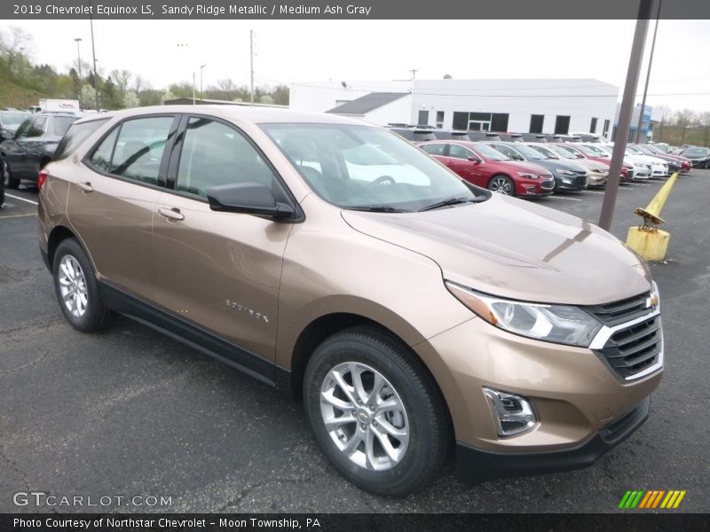 Sandy Ridge Metallic / Medium Ash Gray 2019 Chevrolet Equinox LS