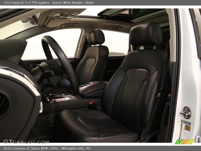 Glacier White Metallic / Black 2014 Audi Q7 3.0 TFSI quattro