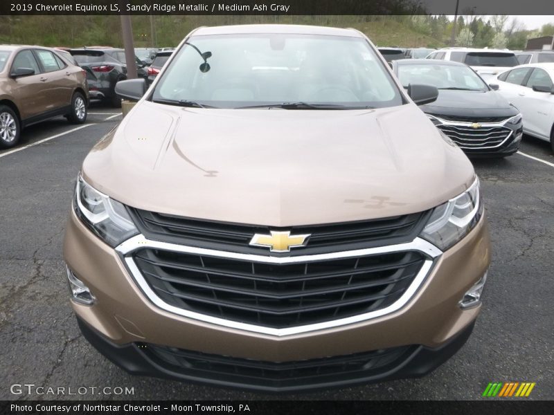 Sandy Ridge Metallic / Medium Ash Gray 2019 Chevrolet Equinox LS